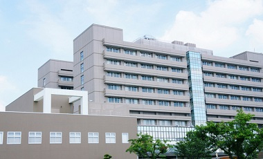 病院の外観風景