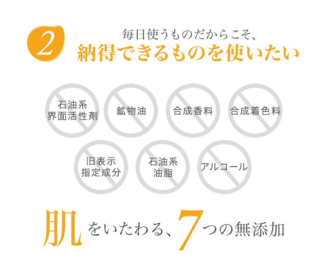 毎日使うものだからこそ、納得できるものを使いたい